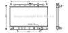 PRASCO MT2135 Radiator, engine cooling
